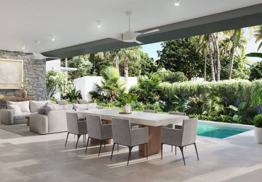 3-Bedroom Villa with Private Pool and Garden – Pereybere