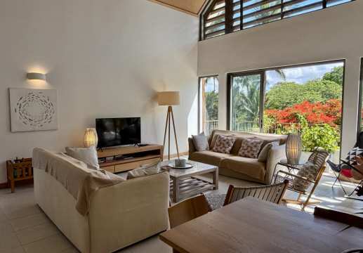 Mont Choisy Le Parc - Short Term Rental La Péninsule - 3 Bedroom rooftop apartment - Gus