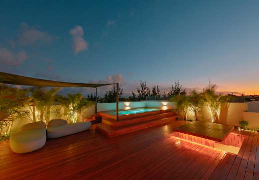 Luxurious 2 Bedroom Penthouse with Rooftop Terrace & Private Pool in Pereybere, Mauritius 