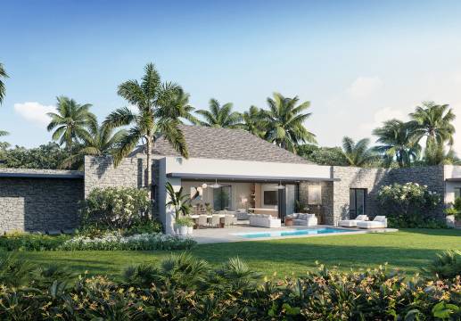 4-Bedroom Villa with Private Pool and Garden – Pereybere