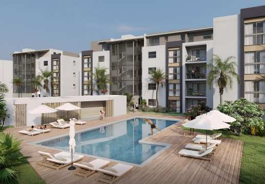 Appartements 2 chambres à Cap Tamarin – Obtenez votre résidence à Maurice grâce à un investissement immobilier