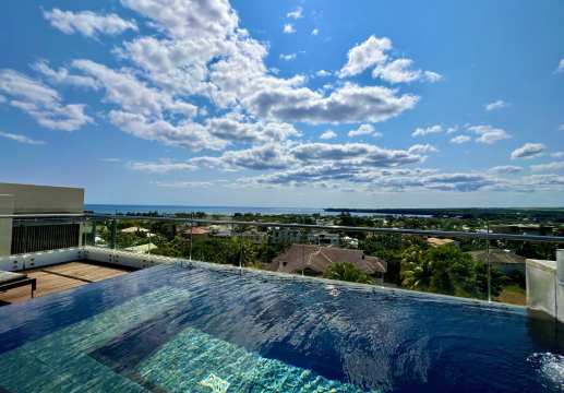 Breathtaking 3 Bedroom Penthouse in Tamarin on the West Coast of Mauritius