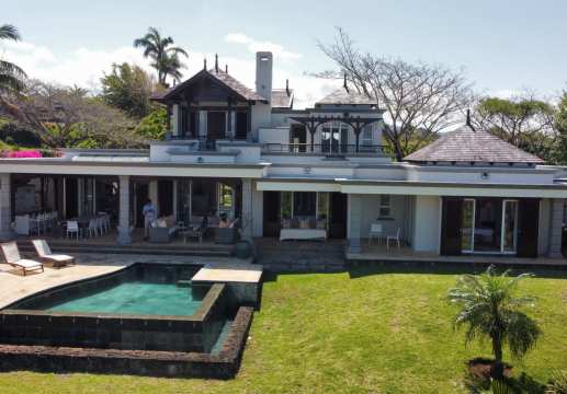 Villa de 4 chambres dans le sud de l'île Maurice.