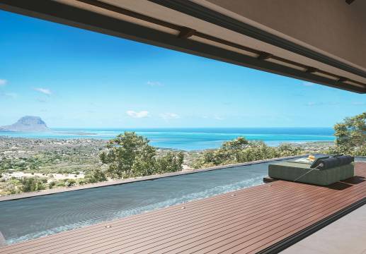 Villas de Luxe 3 Chambres à Vendre à l’Île Maurice – Peak Panorama Villas avec Vue sur l’Océan